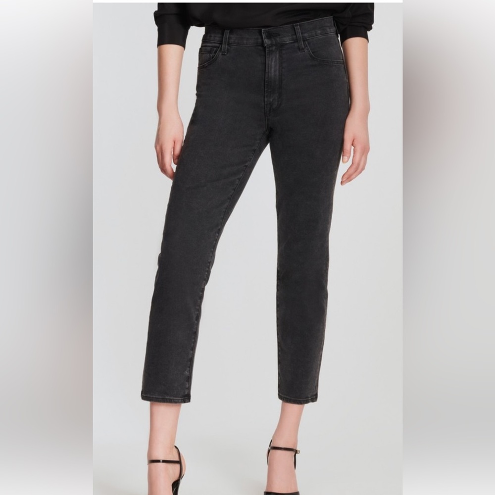 J Brand Alma High Rise Straight Jeans
